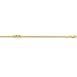 14K Yellow Gold Box Chain - 1.60mm - 30 inch