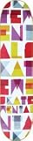 SKATE MENTAL COLOR BLOCK DECK -7.87