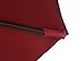 Abba Patio 9ft Patio Umbrella Market Outdoor Table Umbrella with Auto Tilt and Crank for Garden, Lawn, Deck, Backyard & Pool, 8 Sturdy Steel Ribs, Dark Red