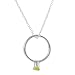 August Birthstone Sterling Silver or Goldfill Genuine Swarovski Crystal Baby Ring Necklace