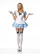 2Pc Sexy Alice In Wonderland Fairytale Halloween Costume