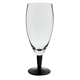 Click here to buy Anchor Hocking Celebrate 14-Ounce Pilsner Glass with Black Stem, 6 Pack by Anchor Hocking.