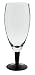 Anchor Hocking Celebrate 14-Ounce Pilsner Glass with Black Stem, 6 Pack