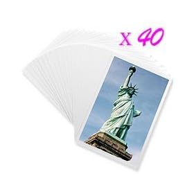 Click here to buy 40 Sheets Premium Glossy Photo Papers, 4 x 6 by Eamee.