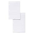 Filler Paper, Narrow Rule, 8 1/2"x5 1/2", White (RED13551) Category: Filler Paper