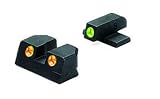 Meprolight Sig Sauer Tru-Dot Night Sight Fits 9mm and 357 - Orange Rear / Green Front