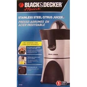 Black & Decker Citrus Juicer - Stainless Steel