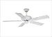 Savoy House 52350MOWH Elite Fan - White Builder Ceiling Fan 52 Includes 52FB4MAWH Blades