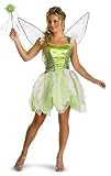 Womens Disney's Tinkerbell Deluxe Costume (one size fits most)