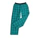 Teal/Black Elastic Flannel Pant (F14TB)
