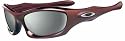 OAKLEY MONSTER DOG SUNGLASSES CINDER RED W/BLK IRIDIUM LENS