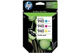 HP 940 Combo Pack - Print cartridge - 1 x color (cyan, magenta, yellow)