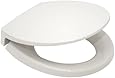 TOTO SS113#01 Transitional SoftClose Round Toilet Seat, Cotton White