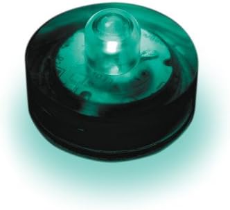 Lumabase 69012 12 Count Submersible LED Lights, Teal