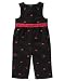 Gymboree Holiday Friend Collection Ivory Ribbed Turtleneck Sweater and Bow Corduroy Overall Set 3 - 6 Mos.