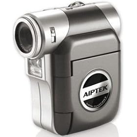 Aiptek PocketDV T250 LE Camcorder with DSC Digital Camera, WebCam and Voice Recorder - Silver