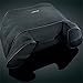 Kuryakyn 4162 Deluxe Convertible Black Luggage Rack Bag with Protective Cover