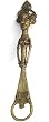 Drinkware Accessories Brass Bottle Opener 8.25 x 1.75 inches