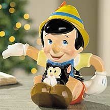 Disney Store Pinocchio Teapot with Jiminy Cricket Tea Pot
