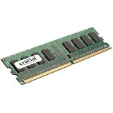 Crucial Technology CT12864AA53E 1GB 240-Pin PC2-4200 533Mhz DIMM DDR2 RAM Memory