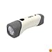 Dorcy 41-1045 Rechargeable LED Flashlight with 3-Way Switch and Built-In AC Adapter, 12-Lumens, White Finish