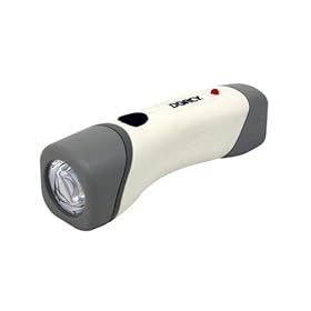  Dorcy 41-1045 LED Rechargeable Flashlight with Built-In Charging Adaptor