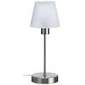 Trio 595500107 Tischleuchte mit Touch-Dimmer, Leuchtmittel nicht enthalten