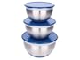 MIU 3-pc. Mixing Bowl Set with lids.
