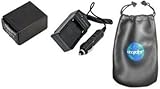 Digital Replacement Battery PLUS Mini Battery Travel Charger for Specific D ....
