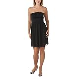 Mossimo® Black: Women's Strapless Dress - Ebony