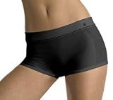 Barely There Breathe Boyshorts Panty (8 Black)
