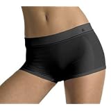 Barely There Breathe Boyshorts Panty (8 Black)