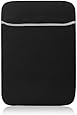 Lavievert Ultrathin Snug Fit Sleeve Soft Neoprene (Water Resistance) Laptop Notebook Bag Case Sleeve Cover for 11" Apple Macbook Air, Microsoft Surface Pro 3 and Most 11-11.6 Inches Ultrabook / Notebook / Laptop / Netbook - Black