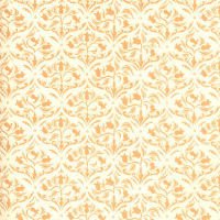 Dollhouse Wallpaper Ivory Tulip Arabesque