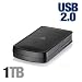 Iomega Select Desktop Hard Drive - Hard drive - 1 TB - external - 3.5" - Hi-Speed USB - buffer: 8 MB - black