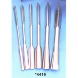 6 Piece Stainless Steel Garnishing Carving Set in Vinyl Zippered Case by 