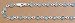 Sterling Silver Stone Anklet - Aquamarine - 10'' in Length