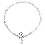 Honora Baby White Pearl Toggle Necklace