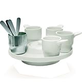 Guzzini Sugar Bowl Tray And Espresso Cup Set  from Drinkstuff
