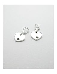 Heart Charm In 92.5 Sterling Silver