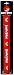 Angry Birds Red Bird Slap Bracelet / Officially Licensed By Rovio
