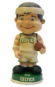 Boston Celtics NBA Forever Collectibles Retro Bobble Head