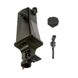 2001-2005 BMW 325i E46 Coolant Reservoir Tank with Cap and Low Fluid Sensor by DAP