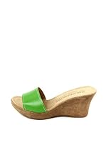 Dolceamore Sandalias de cuña (Verde)