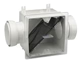 Lint Trap with TURN KEY LID FASTENING SYSTEM