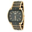 Oniss Men's Black Ceramic Watch with Gold Trim #ON605-MG1