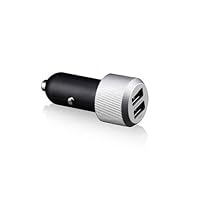 Just Mobile CC-189 Highway Pro - Car Charger - Retail Packaging - Black and silver