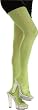 Adult Lime Glitter Tights - Adult Std.