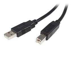 StarTech 6-Feet USB 2.0 Certified A to B Cable - M/M (USB2HAB6)