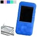 Deluxe Silicone Skin Case Protective Case Accessory Kit for Creative Zen Mozaic 2GB 4GB MP3 Player (